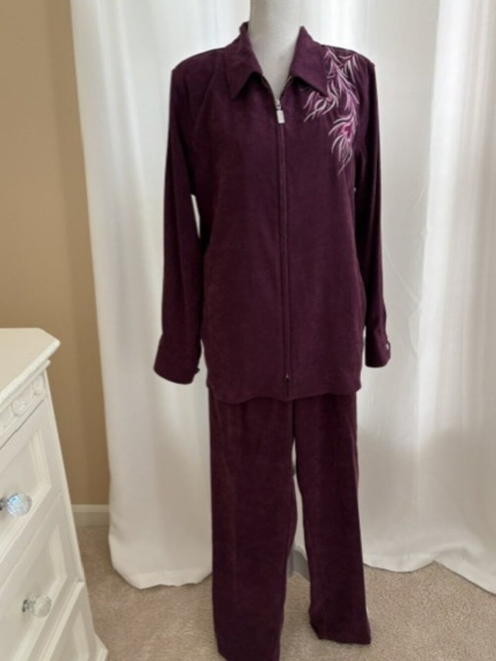 NWT VTG BOB MACKIE WEARBLE ART "PHOENIX" PANTSUIT